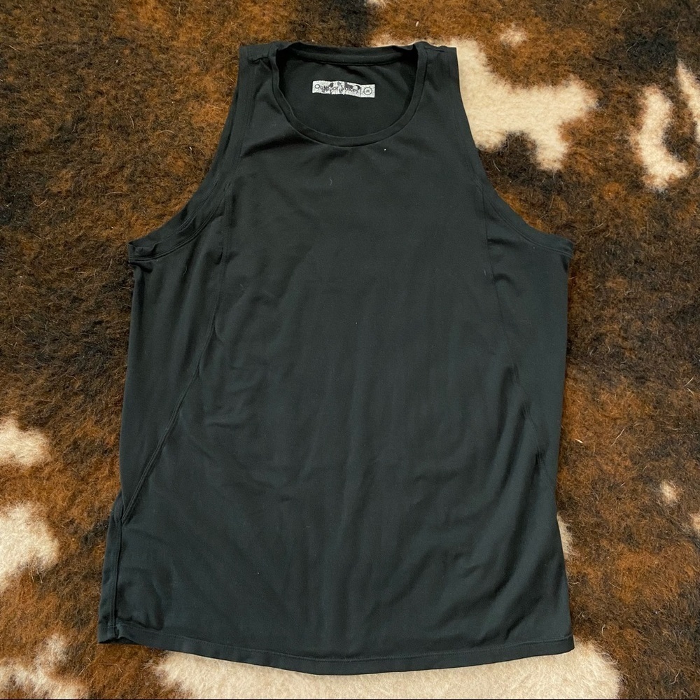 Outdoor Voices Cloudknit All Day Tank Black Medium